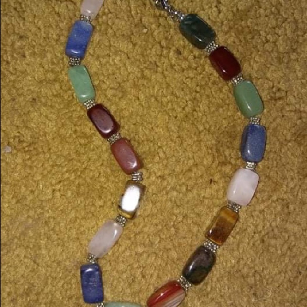 Multi Color Beaded necklace